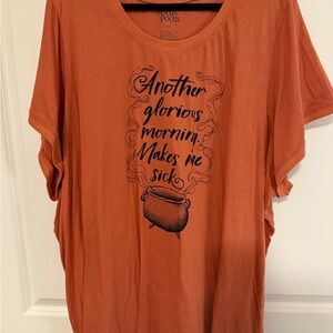 Torrid Disney Hocus Pocus Orange Tee